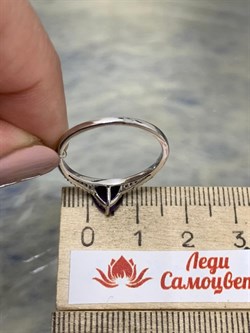 *Кольцо р.16 Аметист арт. AS-R11049-X-W-Pur-X-W-375 вес 1,4 г - фото 268054 *Кольцо р.16 Аметист арт. AS-R11049-X-W-Pur-X-W-375 вес 1,4 г - фото 268054