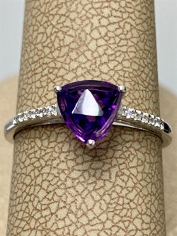 *Кольцо р.18 Аметист арт. AS-R11049-X-W-Pur-X-W-399 вес 1,5 г - фото 268068 *Кольцо р.18 Аметист арт. AS-R11049-X-W-Pur-X-W-399 вес 1,5 г - фото 268068