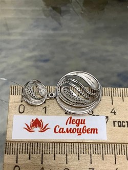 *Подвеска Белый Фианит Микро Вставки арт. MP-P00058-X-W-X-X-W-924 вес 3,6 г - фото 268082 *Подвеска Белый Фианит Микро Вставки арт. MP-P00058-X-W-X-X-W-924 вес 3,6 г - фото 268082