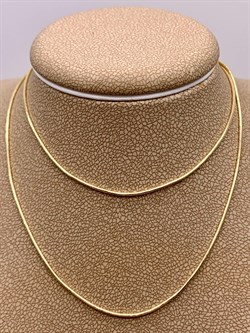 *Цепь р.45 Снейк цв Лимонное арт. 21-1012-025-1130-17-237 вес 3,42 г - фото 268160 *Цепь р.45 Снейк цв Лимонное арт. 21-1012-025-1130-17-237 вес 3,42 г - фото 268160