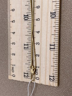 *Цепь р.40 Снейк цв Лимонное арт. 21-1012-025-1130-17-543 вес 3,22 г - фото 268165 *Цепь р.40 Снейк цв Лимонное арт. 21-1012-025-1130-17-543 вес 3,22 г - фото 268165