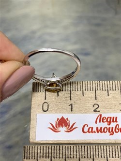 *Кольцо р.18 Цитрин арт. AS-R11049-X-W-Or-X-W-788 вес 1,4 г - фото 268259 *Кольцо р.18 Цитрин арт. AS-R11049-X-W-Or-X-W-788 вес 1,4 г - фото 268259