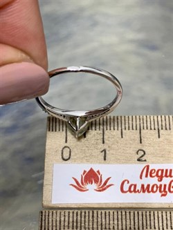 *Кольцо р.18 Празиолит арт. AS-R11049-X-W-S-X-W-425 вес 1,5 г - фото 268270 *Кольцо р.18 Празиолит арт. AS-R11049-X-W-S-X-W-425 вес 1,5 г - фото 268270