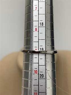 *Кольцо р.19 Белый Фианит арт. CZ-R01491-X-WB-X-X-W-984 вес 3,6 г - фото 268291