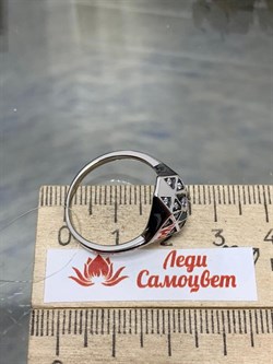 *Кольцо р.17 Белый Фианит арт. CZ-R01491-X-WB-X-X-W-360 вес 3,4 г - фото 268302 *Кольцо р.17 Белый Фианит арт. CZ-R01491-X-WB-X-X-W-360 вес 3,4 г - фото 268302