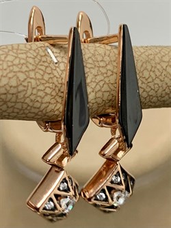 *Серьги Белый Фианит арт. CZ-E01491-X-G-X-X-W-207 вес 3,9 г - фото 268336 *Серьги Белый Фианит арт. CZ-E01491-X-G-X-X-W-207 вес 3,9 г - фото 268336