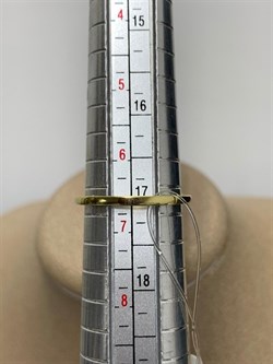 *Кольцо р.17 Белый Фианит арт. CZ-R01491-X-L-X-X-W-087 вес 3,3 г - фото 268354