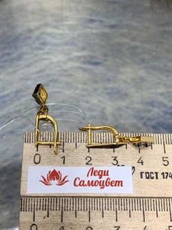 *Серьги Белый Фианит арт. CZ-E01491-X-L-X-X-W-669 вес 3,93 г - фото 268364 *Серьги Белый Фианит арт. CZ-E01491-X-L-X-X-W-669 вес 3,93 г - фото 268364