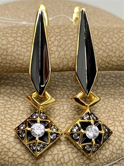 *Серьги Белый Фианит арт. CZ-E01491-X-L-X-X-W-669 вес 3,93 г - фото 268366 *Серьги Белый Фианит арт. CZ-E01491-X-L-X-X-W-669 вес 3,93 г - фото 268366