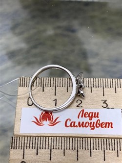 *Кольцо р.17 Белый Фианит Микро Вставки арт. CZ-R00644-X-W-X-X-W-066 вес 2 г - фото 268386 *Кольцо р.17 Белый Фианит Микро Вставки арт. CZ-R00644-X-W-X-X-W-066 вес 2 г - фото 268386