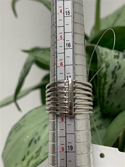 *Кольцо р.17,5 Белый Фианит Микро Вставки арт. SL-R01828-X-W-X-X-W-17,5 вес 8,6 г - фото 268396 *Кольцо р.17,5 Белый Фианит Микро Вставки арт. SL-R01828-X-W-X-X-W-17,5 вес 8,6 г - фото 268396