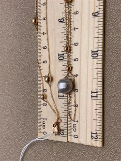 *Колье р.90 Шары цв Красное цв Белое арт. 07-0210-00-000-1111-42-516 вес 6,8 г - фото 268420 *Колье р.90 Шары цв Красное цв Белое арт. 07-0210-00-000-1111-42-516 вес 6,8 г - фото 268420