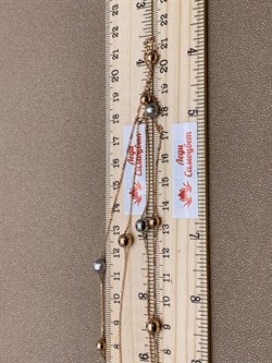 *Колье р.90 Шары цв Красное цв Белое арт. 07-0210-00-000-1111-42-516 вес 6,8 г - фото 268421 *Колье р.90 Шары цв Красное цв Белое арт. 07-0210-00-000-1111-42-516 вес 6,8 г - фото 268421