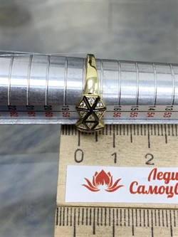 *Кольцо р.18,5 Белый Фианит арт. CZ-R01635-X-BY-X-X-W-281 вес 2,3 г - фото 268454