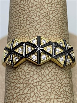 *Кольцо р.18,5 Белый Фианит арт. CZ-R01635-X-BY-X-X-W-281 вес 2,3 г - фото 268458