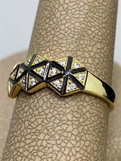 *Кольцо р.18,5 Белый Фианит арт. CZ-R01635-X-BY-X-X-W-281 вес 2,3 г - фото 268460