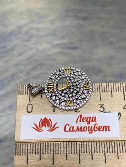 *Подвеска Белый Фианит арт. MP-P01592-X-WY-X-X-W-057 вес 2,8 г - фото 268474 *Подвеска Белый Фианит арт. MP-P01592-X-WY-X-X-W-057 вес 2,8 г - фото 268474