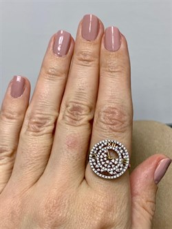 *Кольцо р.18 Белый Фианит арт. MP-R01592-X-WY-X-X-W-965 вес 3 г - фото 268489 *Кольцо р.18 Белый Фианит арт. MP-R01592-X-WY-X-X-W-965 вес 3 г - фото 268489