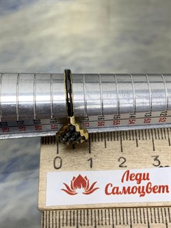 *Кольцо р.18,5 Белый Фианит арт. CZ-R01634-X-BL-X-X-W-671 вес 2,2 г - фото 268503