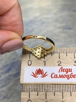 *Кольцо р.18,5 Белый Фианит арт. CZ-R01634-X-BL-X-X-W-671 вес 2,2 г - фото 268507