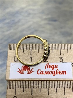 *Кольцо р.18,5 Белый Фианит арт. CZ-R01634-X-BL-X-X-W-671 вес 2,2 г - фото 268509