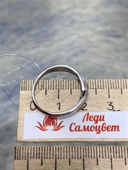 *Кольцо р.18,5 Белый Фианит Микро Вставки арт. MP-R00074-X-W-X-X-W-879 вес 3,3 г - фото 268588 *Кольцо р.18,5 Белый Фианит Микро Вставки арт. MP-R00074-X-W-X-X-W-879 вес 3,3 г - фото 268588