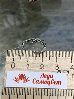 *Серьги Конго Фианит Микро Вставки арт. MP-E00074-X-W-X-X-W-836 вес 2,2 г - фото 268605