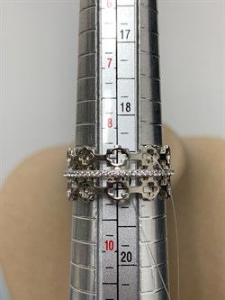 *Кольцо р.19 Белый Фианит арт. MP-R01557-X-W-X-X-W-026 вес 4,2 г - фото 268681 *Кольцо р.19 Белый Фианит арт. MP-R01557-X-W-X-X-W-026 вес 4,2 г - фото 268681