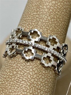 *Кольцо р.19 Белый Фианит арт. MP-R01557-X-W-X-X-W-026 вес 4,2 г - фото 268682 *Кольцо р.19 Белый Фианит арт. MP-R01557-X-W-X-X-W-026 вес 4,2 г - фото 268682