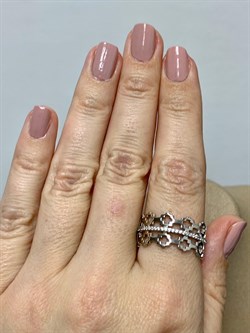 *Кольцо р.19 Белый Фианит арт. MP-R01557-X-W-X-X-W-026 вес 4,2 г - фото 268686 *Кольцо р.19 Белый Фианит арт. MP-R01557-X-W-X-X-W-026 вес 4,2 г - фото 268686