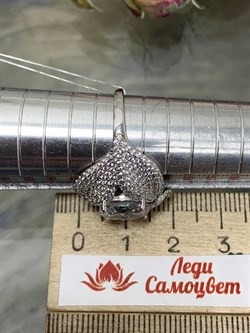 *Кольцо р.19,5 Белый Фианит Микро Вставки арт. CZ-R01804-X-W-W-X-W-131 вес 5,75 г - фото 268792 *Кольцо р.19,5 Белый Фианит Микро Вставки арт. CZ-R01804-X-W-W-X-W-131 вес 5,75 г - фото 268792
