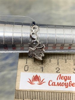 *Кольцо р.17 Белый Фианит Микро Вставки арт. MP-R00-42-X-W-X-X-W-494 вес 2,68 г - фото 269037