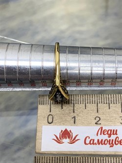 *Кольцо р.18,5 Белый Фианит арт. CZ-R01619-X-L-X-X-W-314 вес 2,7 г - фото 269087