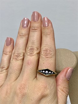 *Кольцо р.18,5 Белый Фианит арт. CZ-R01619-X-L-X-X-W-314 вес 2,7 г - фото 269091