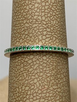 *Кольцо р.17  Зеленый Фианит арт. SL-R01311-X-W-X-X-Gg-905 вес 1,3 г - фото 269150 *Кольцо р.17  Зеленый Фианит арт. SL-R01311-X-W-X-X-Gg-905 вес 1,3 г - фото 269150