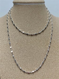 *Цепь р.50 Фантазия арт. FZF040+FQMD-Rd-50-4,73 вес 4,73 г - фото 269348 *Цепь р.50 Фантазия арт. FZF040+FQMD-Rd-50-4,73 вес 4,73 г - фото 269348