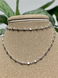 *Цепь р.55 Фантазия арт. FZF040+FQMD-Rd-55-4,87 вес 4,87 г - фото 269425 *Цепь р.55 Фантазия арт. FZF040+FQMD-Rd-55-4,87 вес 4,87 г - фото 269425