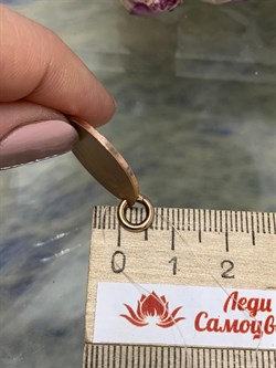 *Подвеска Глиттер арт. CN-TP-202-R-465 вес 2,77 г - фото 269472 *Подвеска Глиттер арт. CN-TP-202-R-465 вес 2,77 г - фото 269472