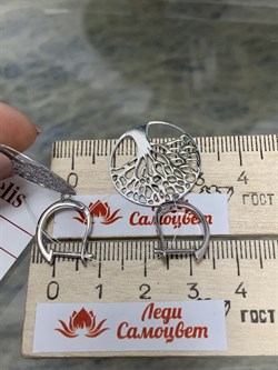 *Серьги Глиттер Дерево Жизни арт. XOR00083-Rd вес 3,3 г - фото 269478 *Серьги Глиттер Дерево Жизни арт. XOR00083-Rd вес 3,3 г - фото 269478