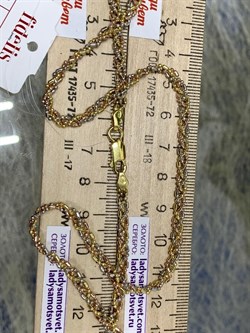 *Колье р.40 Перлина арт. CPA1120T3-RdRY-40 вес 7,09 г - фото 269499 *Колье р.40 Перлина арт. CPA1120T3-RdRY-40 вес 7,09 г - фото 269499