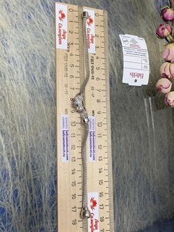 *Браслет р.18 Кошка Белый Фианит арт. FYB6004-Rd вес 11,63 г - фото 269575 *Браслет р.18 Кошка Белый Фианит арт. FYB6004-Rd вес 11,63 г - фото 269575