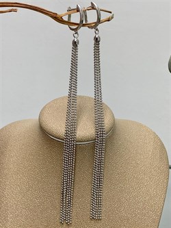 *Серьги Перлина арт. XOR01142-14-Rd вес 8,14 г - фото 269623 *Серьги Перлина арт. XOR01142-14-Rd вес 8,14 г - фото 269623