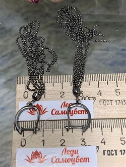 *Серьги Перлина арт. XOR01142-14-Rt-7,89 вес около 7,89 г - фото 269641 *Серьги Перлина арт. XOR01142-14-Rt-7,89 вес около 7,89 г - фото 269641