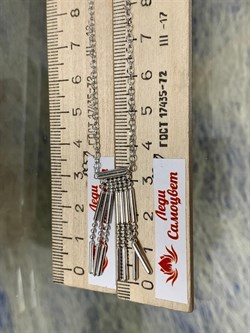 *Колье р.45 Перлина арт. XGI01651-Rd вес 5,61 г - фото 269663 *Колье р.45 Перлина арт. XGI01651-Rd вес 5,61 г - фото 269663