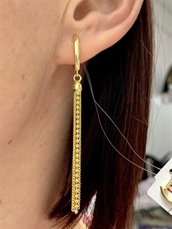 *Серьги Перлина арт. XOR01146-Y-167 вес 5,04 г - фото 269733 *Серьги Перлина арт. XOR01146-Y-167 вес 5,04 г - фото 269733