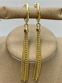 *Серьги Перлина арт. XOR01146-Y-167 вес 5,04 г - фото 269737 *Серьги Перлина арт. XOR01146-Y-167 вес 5,04 г - фото 269737