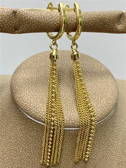 *Серьги Перлина арт. XOR01146-Y-167 вес 5,04 г - фото 269739 *Серьги Перлина арт. XOR01146-Y-167 вес 5,04 г - фото 269739