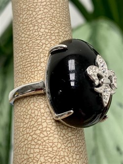 *Кольцо р.16,5 Дымчатый Кварц арт. NS-R00684-X-W-BR-X-X-539 вес 8,1 г - фото 269785 *Кольцо р.16,5 Дымчатый Кварц арт. NS-R00684-X-W-BR-X-X-539 вес 8,1 г - фото 269785