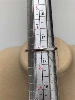 *Кольцо р.17,5 Белый Фианит арт. CZ-R02063-X-W-X-X-W-175 вес 3,11 г - фото 269826