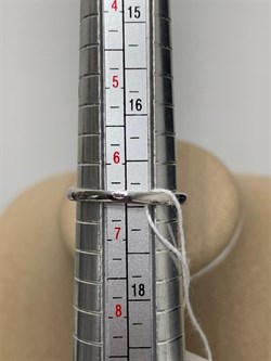 *Кольцо р.17 Зеленый Агат Оникс арт. AS-R00609-X-W-Gg-X-W-074 вес 3,65 г - фото 269889